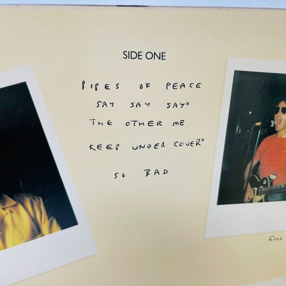 Paul McCartney Vinyl Album Record Pipes of Peace - Picture 4 of 10